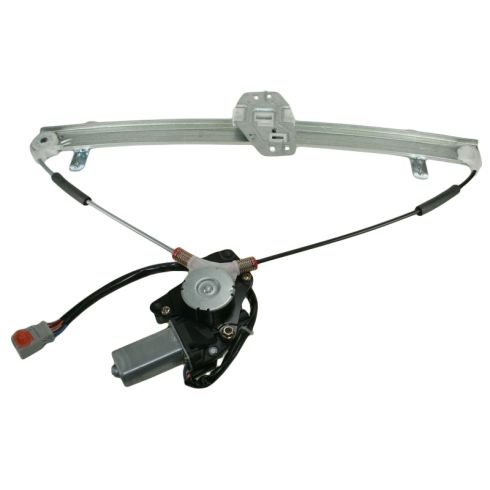 2003-08 Honda Pilot Front Driver & Passenger Side 2 Piece Power Power Window Motor & Regulator Assembly Set TRQ WRA50425