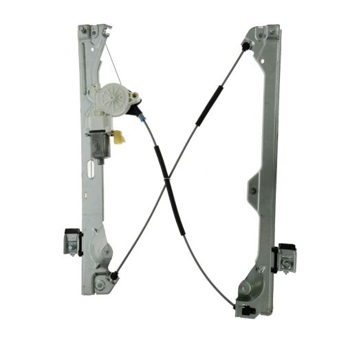Chevrolet GMC Cadillac Rear Driver & Passenger Side Power 2 Piece Power Window Motor & Regulator Assembly Set TRQ WRA50453