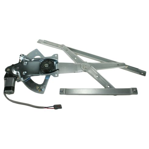 Ford Mazda Mercury Front Driver & Passenger Side Power 2 Piece Power Window Motor & Regulator Assembly Set TRQ WRA50490