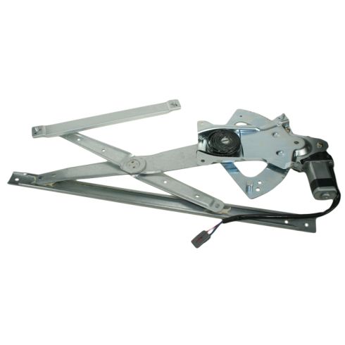 Ford Mazda Mercury Front Driver & Passenger Side Power 2 Piece Power Window Motor & Regulator Assembly Set TRQ WRA50490