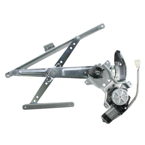 Toyota Land Cruiser Lexus LX450 Front Driver & Passenger Side Power 2 Piece Power Window Motor & Regulator Assembly Set TRQ WRA50497