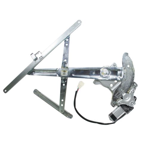 Toyota Land Cruiser Lexus LX450 Front Driver & Passenger Side Power 2 Piece Power Window Motor & Regulator Assembly Set TRQ WRA50497