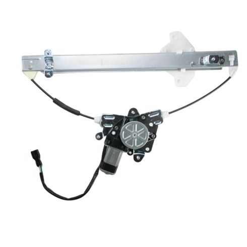 2000-05 Hyundai Accent Rear Driver & Passenger Side 2 Piece Power Power Window Motor & Regulator Assembly Set TRQ WRA50509
