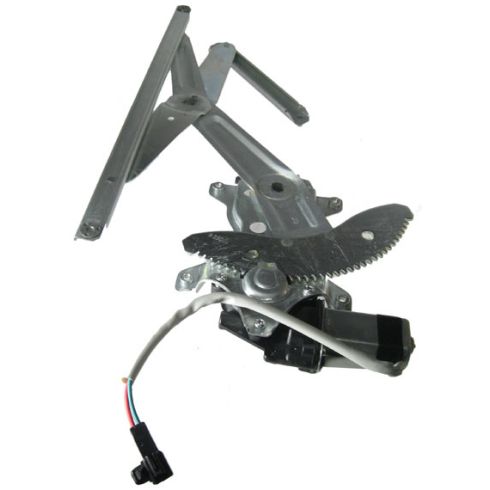 1998-02 Chevrolet Prizm Toyota Corolla Front Driver & Passenger Side Power 2 Piece Power Window Motor & Regulator Assembly Set TRQ WRA50521