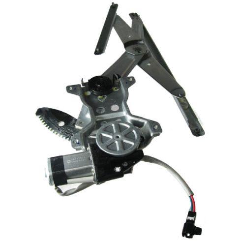 1998-02 Chevrolet Prizm Toyota Corolla Front Driver & Passenger Side Power 2 Piece Power Window Motor & Regulator Assembly Set TRQ WRA50521