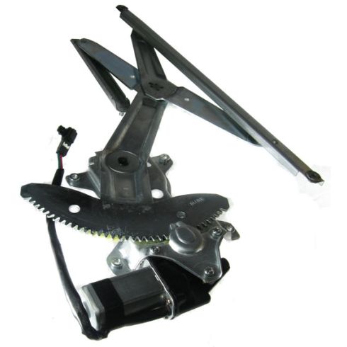 1998-02 Chevrolet Prizm Toyota Corolla Front Driver & Passenger Side Power 2 Piece Power Window Motor & Regulator Assembly Set TRQ WRA50521
