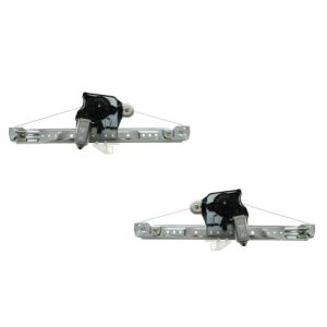 2004-08 Chrysler Pacifica Rear Driver & Passenger Side 2 Piece Power Power Window Motor & Regulator Assembly Set TRQ WRA50579