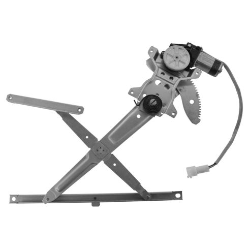 1984-89 Toyota 4Runner Pickup Front Driver & Passenger Side Power 2 Piece Power Window Motor & Regulator Assembly Set TRQ WRA50652