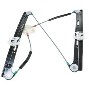 2004-10 BMW X3 Front Driver & Passenger Side 2 Piece Power Window Regulator Set TRQ WRA50699