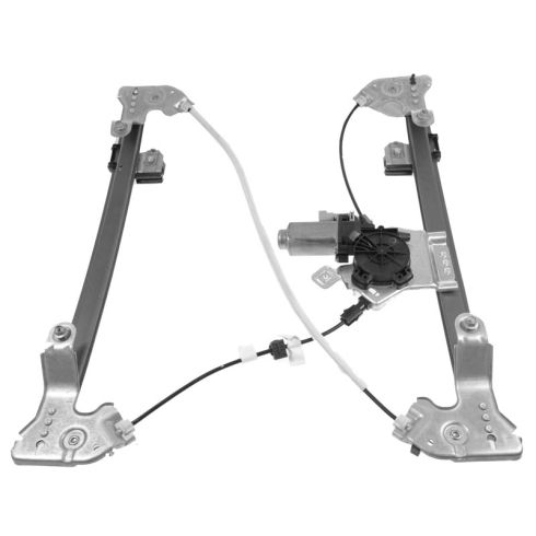Ford F150 Lincoln Mark LT Rear Driver & Passenger Side Power 2 Piece Power Window Motor & Regulator Assembly Set TRQ WRA50704