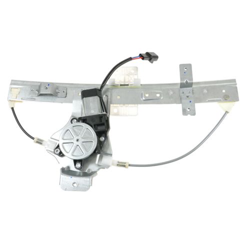 Chevrolet Cobalt Saturn Ion Rear Driver & Passenger Side Power 2 Piece Power Window Motor & Regulator Assembly Set TRQ WRA50709