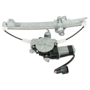 Nissan Altima Maxima Rear Driver & Passenger Side Power 2 Piece Power Window Motor & Regulator Assembly Set TRQ WRA50728
