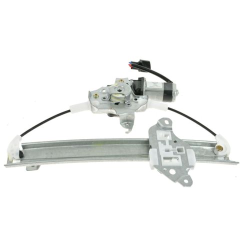 Nissan Altima Maxima Rear Driver & Passenger Side Power 2 Piece Power Window Motor & Regulator Assembly Set TRQ WRA50728