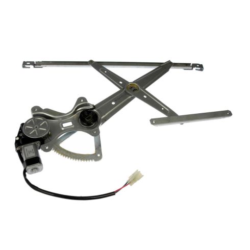 Toyota Tundra Front Driver & Passenger Side Power 2 Piece Power Window Motor & Regulator Assembly Set TRQ WRA50795