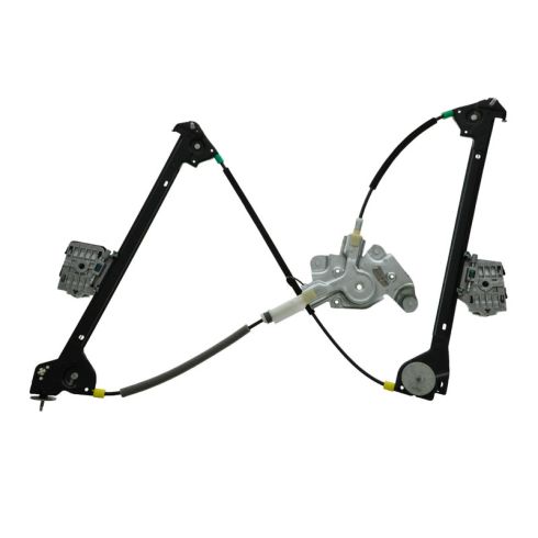 2005-09 Ford Mustang Driver & Passenger Side 2 Piece Power Window Regulator Set TRQ WRA50853