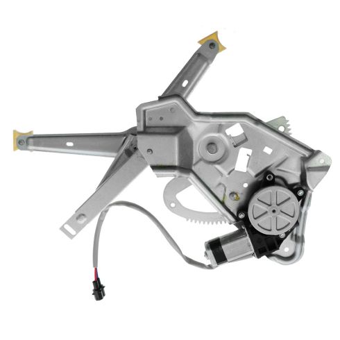 BMW 525i 530i 535i 540i M5 Rear Driver & Passenger Side Power 2 Piece Power Window Motor & Regulator Assembly Set TRQ WRA50889