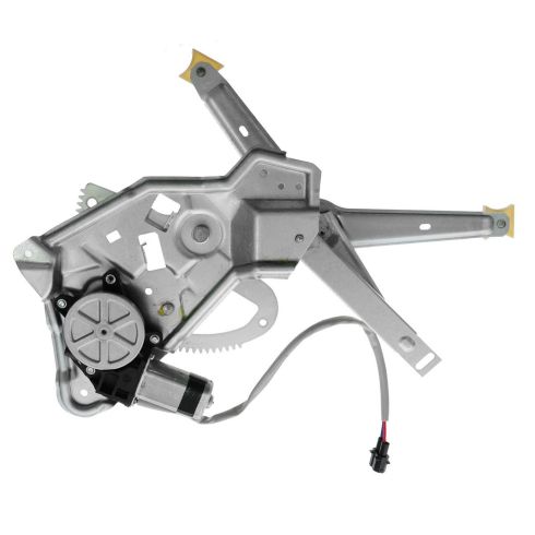BMW 525i 530i 535i 540i M5 Rear Driver & Passenger Side Power 2 Piece Power Window Motor & Regulator Assembly Set TRQ WRA50889