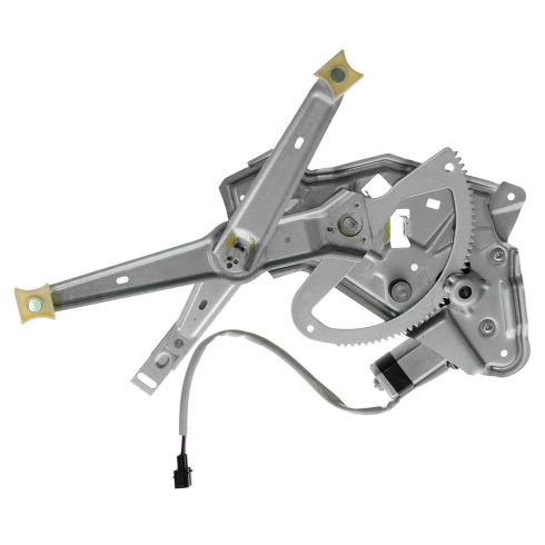 BMW 525i 530i 535i 540i M5 Rear Driver & Passenger Side Power 2 Piece Power Window Motor & Regulator Assembly Set TRQ WRA50889