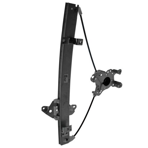 2002-07 Mitsubishi Lancer Rear Driver & Passenger Side 2 Piece Power Window Regulator Set TRQ WRA50950