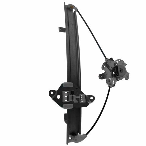 2002-07 Mitsubishi Lancer Rear Driver & Passenger Side 2 Piece Power Window Regulator Set TRQ WRA50950