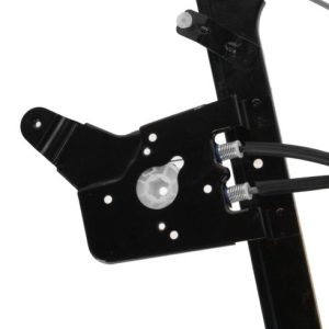 Chevrolet GMC Cadillac Rear Driver & Passenger Side Power 2 Piece Window Regulator Set TRQ WRA50952