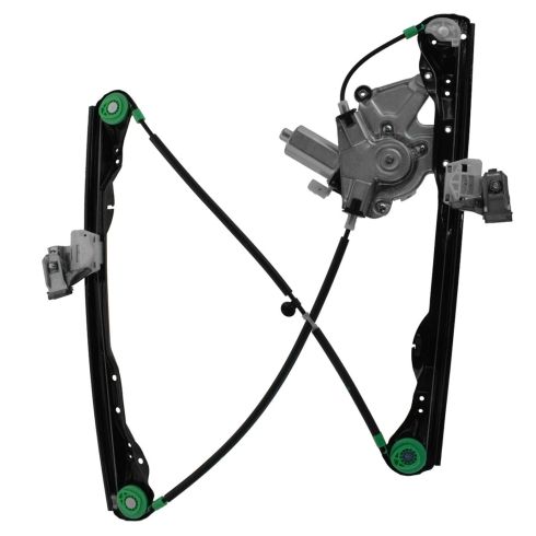 Ford Focus Front Driver & Passenger Side Power 2 Piece Power Window Motor & Regulator Assembly Set TRQ WRA50985