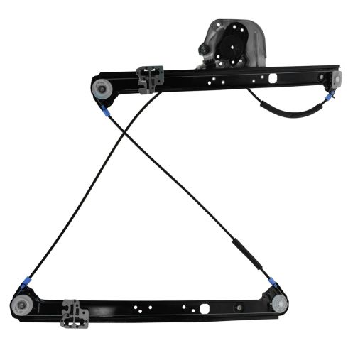 2000-06 BMW X5 Front Driver & Passenger Side 2 Piece Power Window Regulator Set TRQ WRA50989