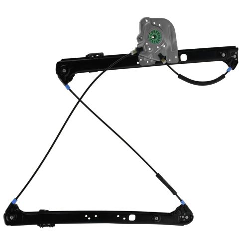 2000-06 BMW X5 Front Driver & Passenger Side 2 Piece Power Window Regulator Set TRQ WRA50989