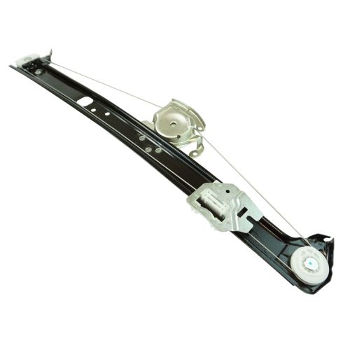 2000-06 BMW X5 Rear Driver & Passenger Side 2 Piece Power Window Regulator Set TRQ WRA51058