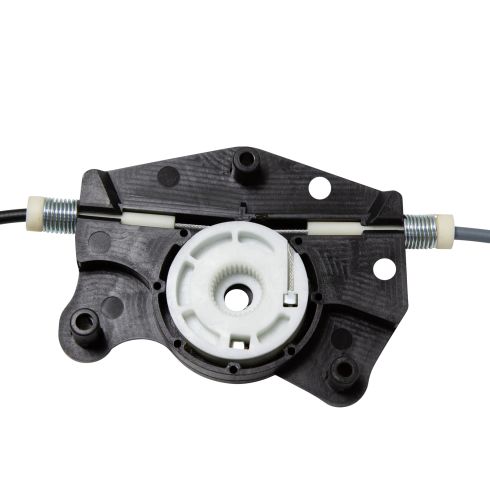 VW Golf Jetta Rear Driver & Passenger Side Power 2 Piece Window Regulator Set TRQ WRA19868