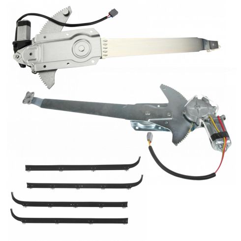 Ford Bronco F150 F250 F250 HD F350 Power 4 Piece 6 Piece Window Regulator Kit DIY Solutions WIN01392