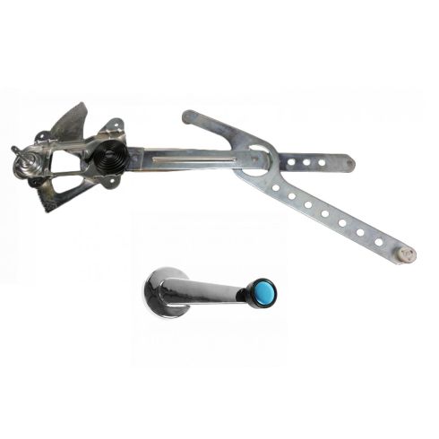 Chevrolet GMC Front Passenger Side Manual 2 Piece Window Regulator Kit TRQ WRA67351