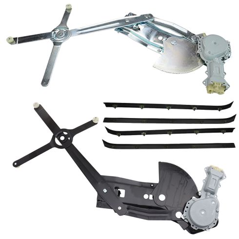 Chevrolet GMC Front 3 Piece Window Regulator Kit Fairchild Automotive 1AWRK01374