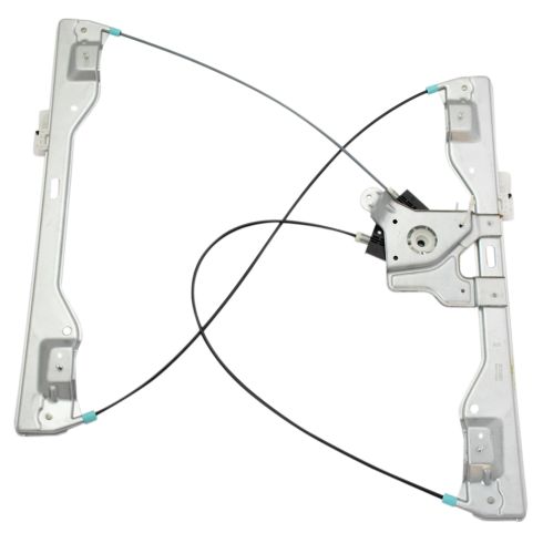 Ford Front Driver & Passenger Side Power 2 Piece Window Regulator Set TRQ WRA65387