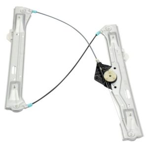 BMW Front Driver & Passenger Side Power 2 Piece Window Regulator Set TRQ WRA65489