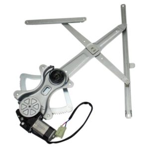 Toyota Lexus Front Driver & Passenger Side Power 2 Piece Power Window Motor & Regulator Assembly Set TRQ WRA65485