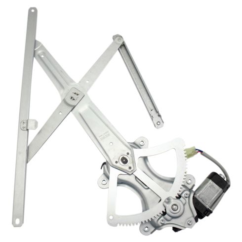Toyota Lexus Front Driver & Passenger Side Power 2 Piece Power Window Motor & Regulator Assembly Set TRQ WRA65485
