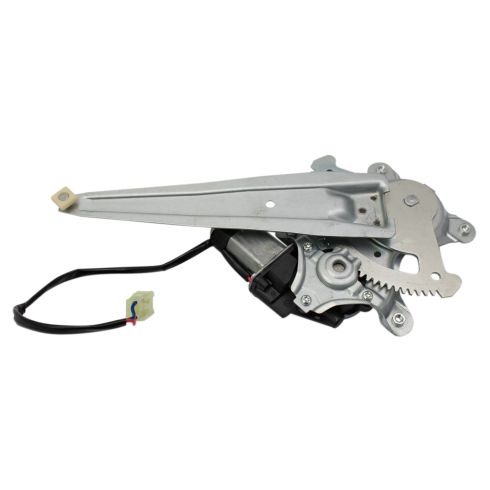 Toyota Highlander Rav4 Scion xD Rear Driver & Passenger Side Power 2 Piece Power Window Motor & Regulator Assembly Set TRQ WRA65492