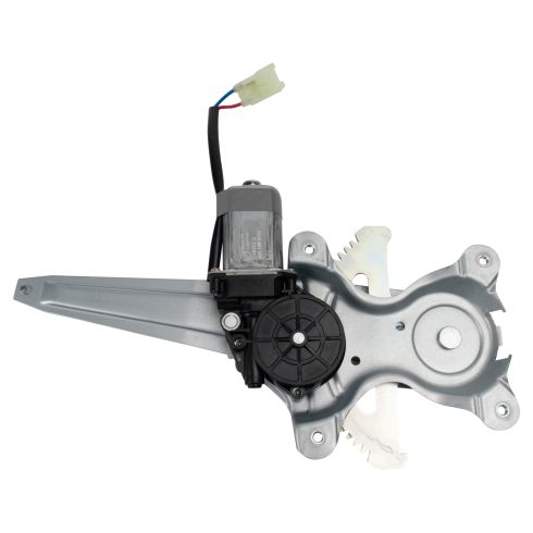 2012-17 Toyota Camry Rear Driver & Passenger Side 2 Piece Power Window Motor & Regulator Assembly Set TRQ WRA06962