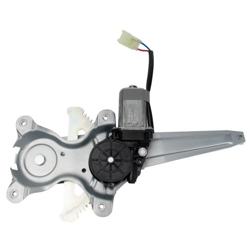 2012-17 Toyota Camry Rear Driver & Passenger Side 2 Piece Power Window Motor & Regulator Assembly Set TRQ WRA06962