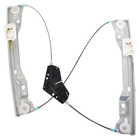 Jeep Grand Cherokee Dodge Durango Front Driver & Passenger Side 2 Piece Window Regulator Set TRQ WRA53172