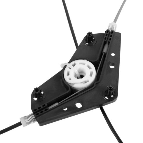 Jeep Grand Cherokee Dodge Durango Front Driver & Passenger Side 2 Piece Window Regulator Set TRQ WRA53172