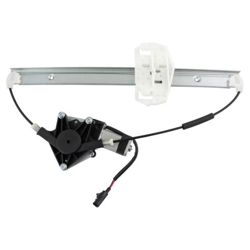 Jeep Wrangler Wrangler JK Front Driver & Passenger Side 2 Piece Power Window Motor & Regulator Assembly Set TRQ WRA53179