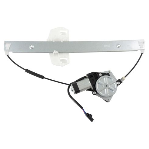Jeep Wrangler Wrangler JK Front Driver & Passenger Side 2 Piece Power Window Motor & Regulator Assembly Set TRQ WRA53179