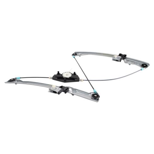 VW Golf Jetta Front Driver & Passenger Side 2 Piece Window Regulator Set TRQ WRA53244