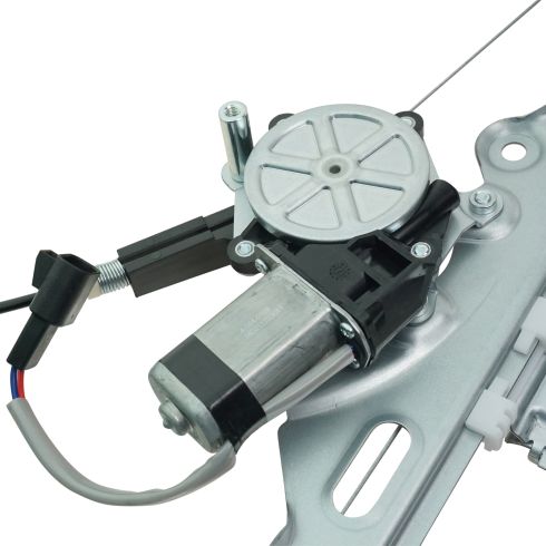 2000 Chevrolet Tahoe Front Driver & Passenger Side 2 Piece Power Window Motor & Regulator Assembly Set TRQ WRA53245