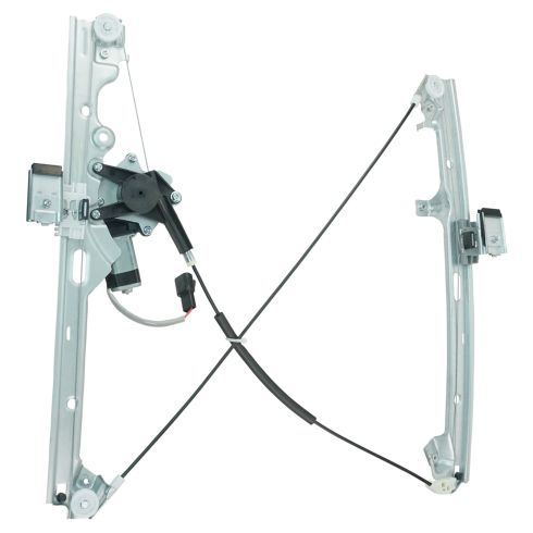 2000 Chevrolet Tahoe Front Driver & Passenger Side 2 Piece Power Window Motor & Regulator Assembly Set TRQ WRA53245