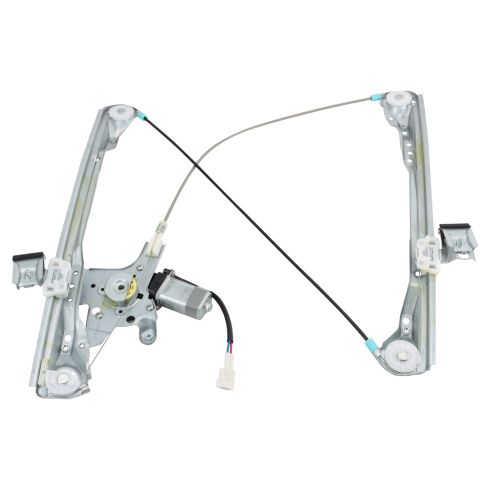 2008-10 Ford Focus Coupe Front Driver & Passenger Side 2 Piece Power Window Motor & Regulator Assembly Set TRQ WRA40679