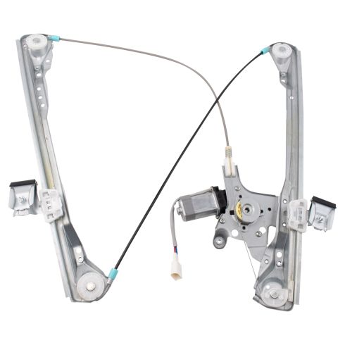 2008-10 Ford Focus Coupe Front Driver & Passenger Side 2 Piece Power Window Motor & Regulator Assembly Set TRQ WRA40679