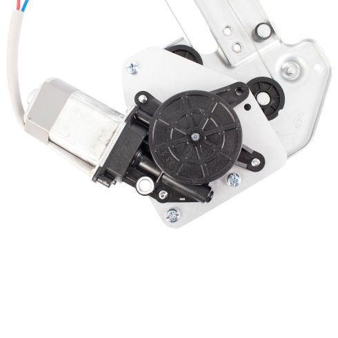 2009-14 Acura TSX Rear Driver & Passenger Side 2 Piece Power Window Motor & Regulator Assembly Set TRQ WRA41871